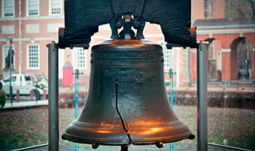 cracked liberty bell